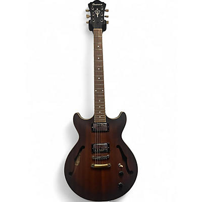 Used Ibanez AM53 Brown Sunburst Hollow Body Electric Guitar