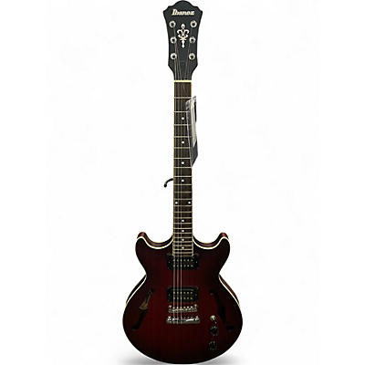Used Ibanez AM53-SRF Red Hollow Body Electric Guitar