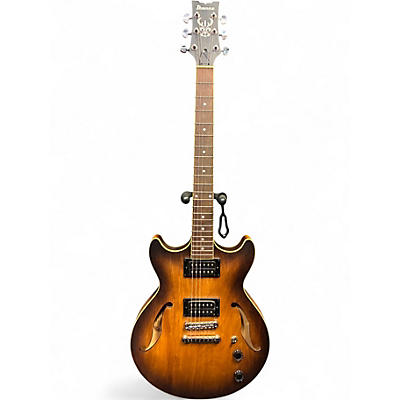 Used Ibanez AM53-TF Brown Sunburst Hollow Body Electric Guitar
