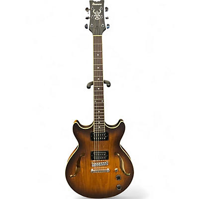 Used Ibanez AM53 Vintage Sunburst Hollow Body Electric Guitar