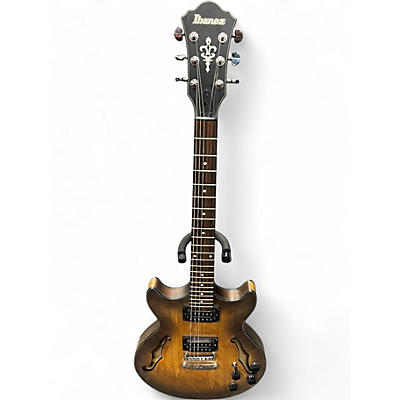 Used Ibanez AM73B Archtop 2 Color Sunburst Hollow Body Electric Guitar