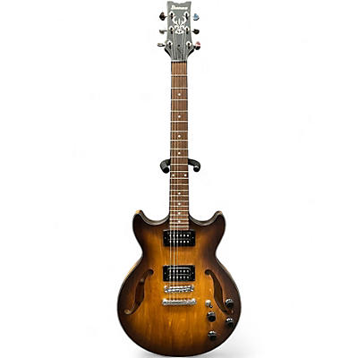 Used Ibanez AM73B Archtop 2 Color Sunburst Hollow Body Electric Guitar