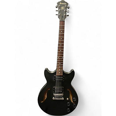 Used Ibanez AM73B Archtop Black Hollow Body Electric Guitar