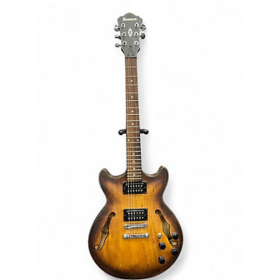 Used Ibanez AM73B Archtop Brown Hollow Body Electric Guitar