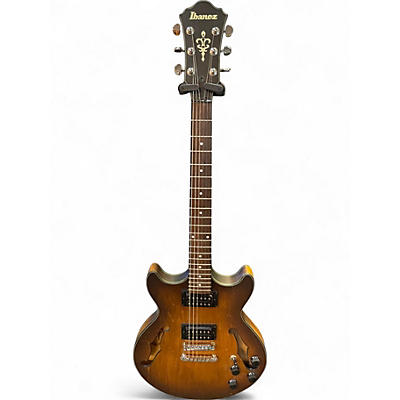 Used Ibanez AM73B Archtop FLAT TOBACCO Hollow Body Electric Guitar