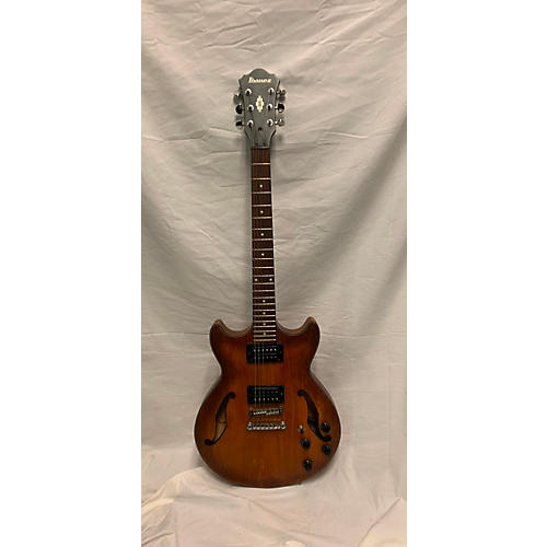 Ibanez Used Ibanez AM73B Archtop Mahogany Hollow Body Electric Guitar Mahogany