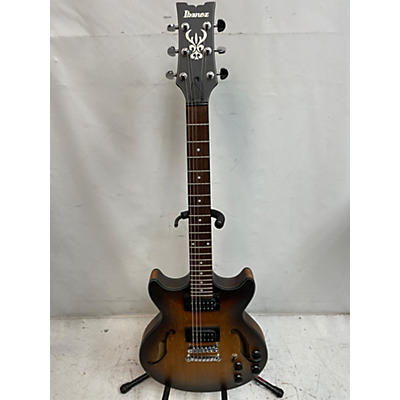 Ibanez Used Ibanez AM73B Archtop Matte Sunburst Hollow Body Electric Guitar