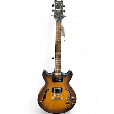 Used Ibanez AM73B Archtop Sunburst Hollow Body Electric Guitar