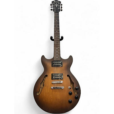 Used Ibanez AM73B Archtop Tobacco Flat Hollow Body Electric Guitar