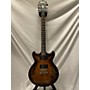 Used Ibanez Used Ibanez AM73B Archtop Tobacco Satin Hollow Body Electric Guitar Tobacco Satin