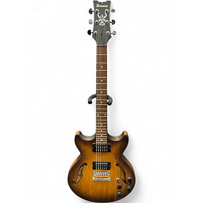Used Ibanez AM73B Archtop Vintage Natural Hollow Body Electric Guitar