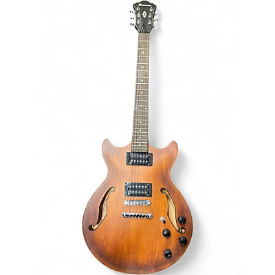 Used Ibanez AM73B Archtop burst Hollow Body Electric Guitar