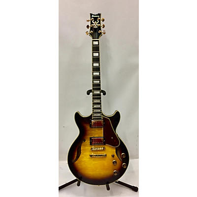 Ibanez Used Ibanez AM93 Artcore 2 Color Sunburst Hollow Body Electric Guitar