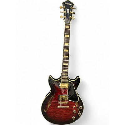 Used Ibanez AM93 Artcore 3 Tone Sunburst Hollow Body Electric Guitar