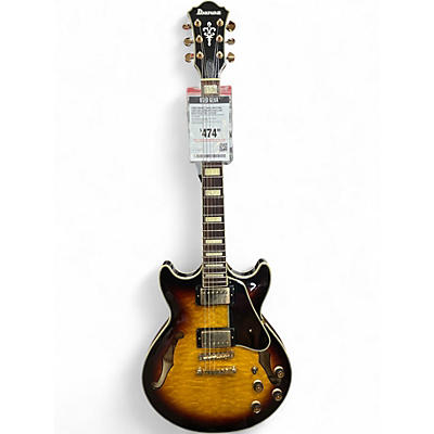 Used Ibanez AM93 Artcore Vintage Sunburst Hollow Body Electric Guitar