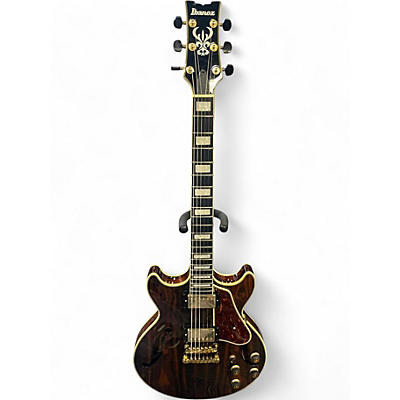 Used Ibanez AM93ME Ibanez Artcore Expressionist Macassar Ebony Hollow Body Electric Guitar