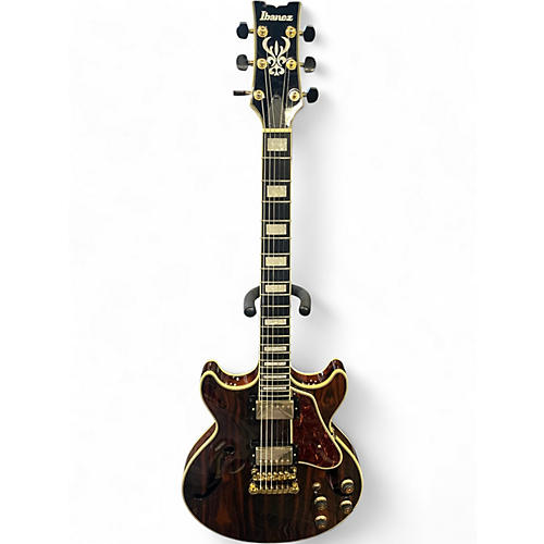 Used Ibanez AM93ME Ibanez Artcore Expressionist Macassar Ebony Hollow Body Electric Guitar Macassar Ebony