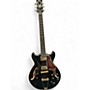 Used Ibanez AMH90-BK Black Hollow Body Electric Guitar Black