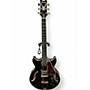 Used Ibanez AMH90 Black Hollow Body Electric Guitar Black