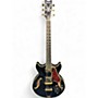 Used Ibanez AMH90 Black Hollow Body Electric Guitar Black