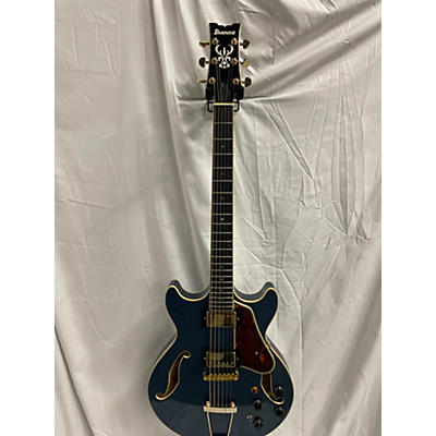 Ibanez Used Ibanez AMH90 PRUSSIAN BLUE Hollow Body Electric Guitar