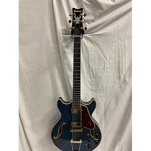 Ibanez Used Ibanez AMH90 PRUSSIAN BLUE Hollow Body Electric Guitar PRUSSIAN BLUE