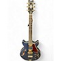 Used Ibanez Used Ibanez AMH90 Prussian blue metallic Hollow Body Electric Guitar Prussian blue metallic