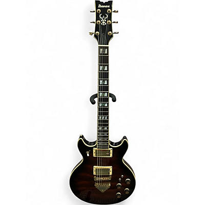 Used Ibanez AR325 Art Series Brown Sunburst Solid Body Electric Guitar