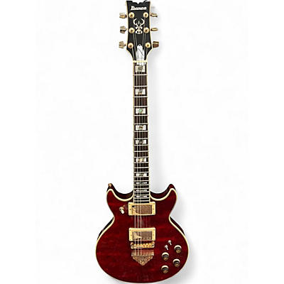 Used Ibanez AR325 Art Series Trans Red Solid Body Electric Guitar