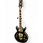 Used Ibanez AR520 ARTIST SERIES Black and Gold Hollow Body Electric Guitar Black and Gold