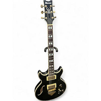 Used Ibanez AR520 Black Hollow Body Electric Guitar