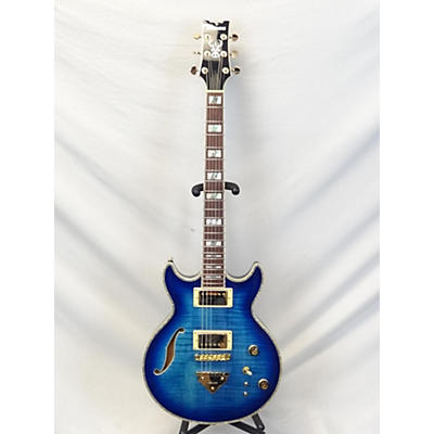 Ibanez Used Ibanez AR520H Artist Artcore Blue Fade Hollow Body Electric Guitar