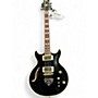 Used Ibanez AR520H Black Hollow Body Electric Guitar Black