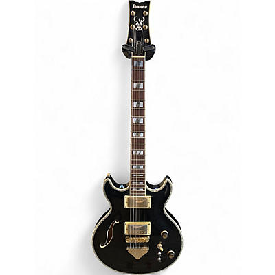 Used Ibanez AR520H Black Hollow Body Electric Guitar