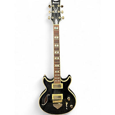 Used Ibanez AR520H Black Hollow Body Electric Guitar