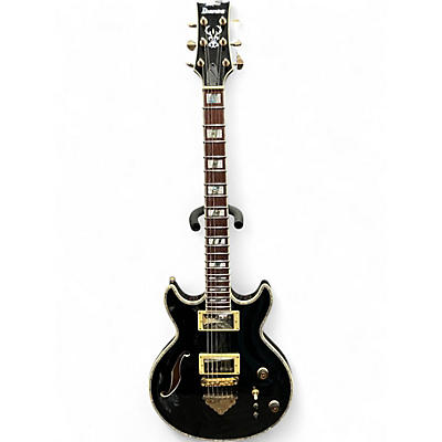 Used Ibanez AR520H Black Hollow Body Electric Guitar