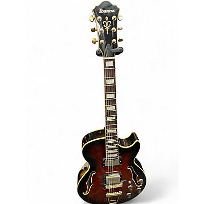 Used Ibanez ART CORE Brown Sunburst Hollow Body Electric Guitar