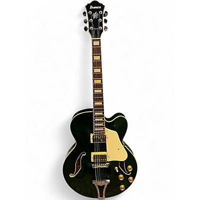 Used Ibanez ARTCORE AF75D-TGR-12-01 Green Hollow Body Electric Guitar