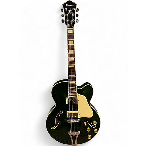 Used Ibanez ARTCORE AF75D-TGR-12-01 Green Hollow Body Electric Guitar Green
