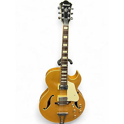 Used Ibanez ARTCORE AK75D Aztec Gold Hollow Body Electric Guitar