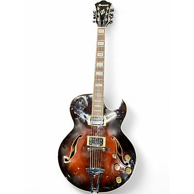 Used Ibanez ARTCORE AK85 2 Tone Sunburst Hollow Body Electric Guitar