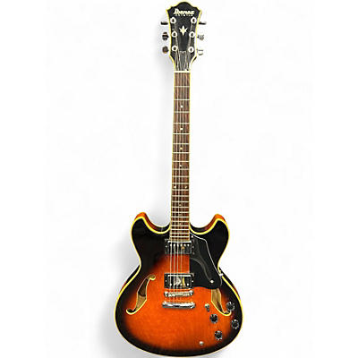 Used Ibanez ARTSTAR AS-80 2 Color Sunburst Hollow Body Electric Guitar
