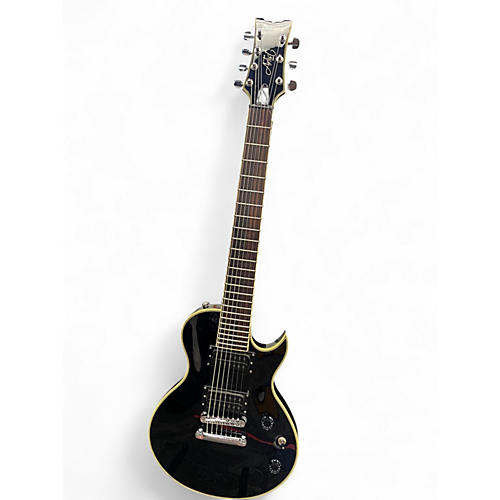 Used Ibanez ARZ400 Artist Series Black Solid Body Electric Guitar Black