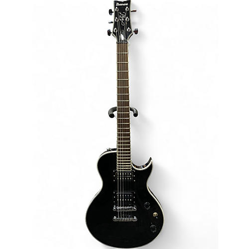 Used Ibanez ARZ400 Artist Series Black Solid Body Electric Guitar Black
