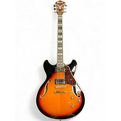 Used Ibanez AS113 Artstar Brown Sunburst Hollow Body Electric Guitar