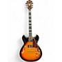 Used Ibanez AS113-BS Tobacco Burst Hollow Body Electric Guitar Tobacco Burst