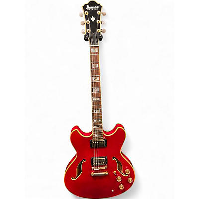 Used Ibanez AS120 Heritage Cherry Hollow Body Electric Guitar