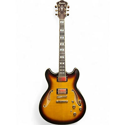 Used Ibanez  AS153 2 Color Sunburst Hollow Body Electric Guitar