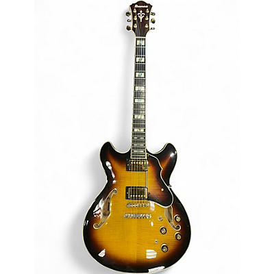 Used Ibanez AS153A Artstar 2 Color Sunburst Hollow Body Electric Guitar