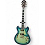 Used Ibanez AS153A Artstar Blue Burst Hollow Body Electric Guitar Blue Burst